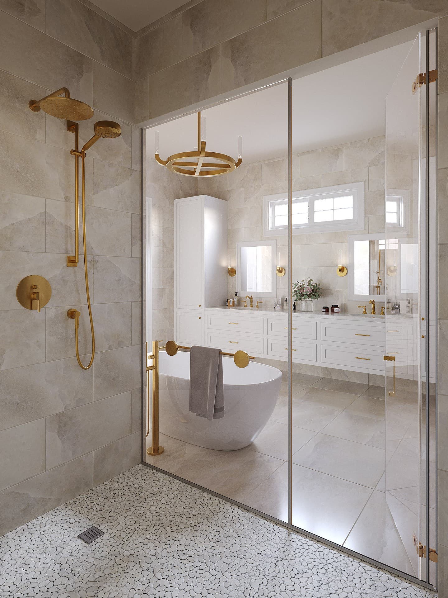 Architectural visualization of Suwanee Preserve in KR Homes · Buford, GA