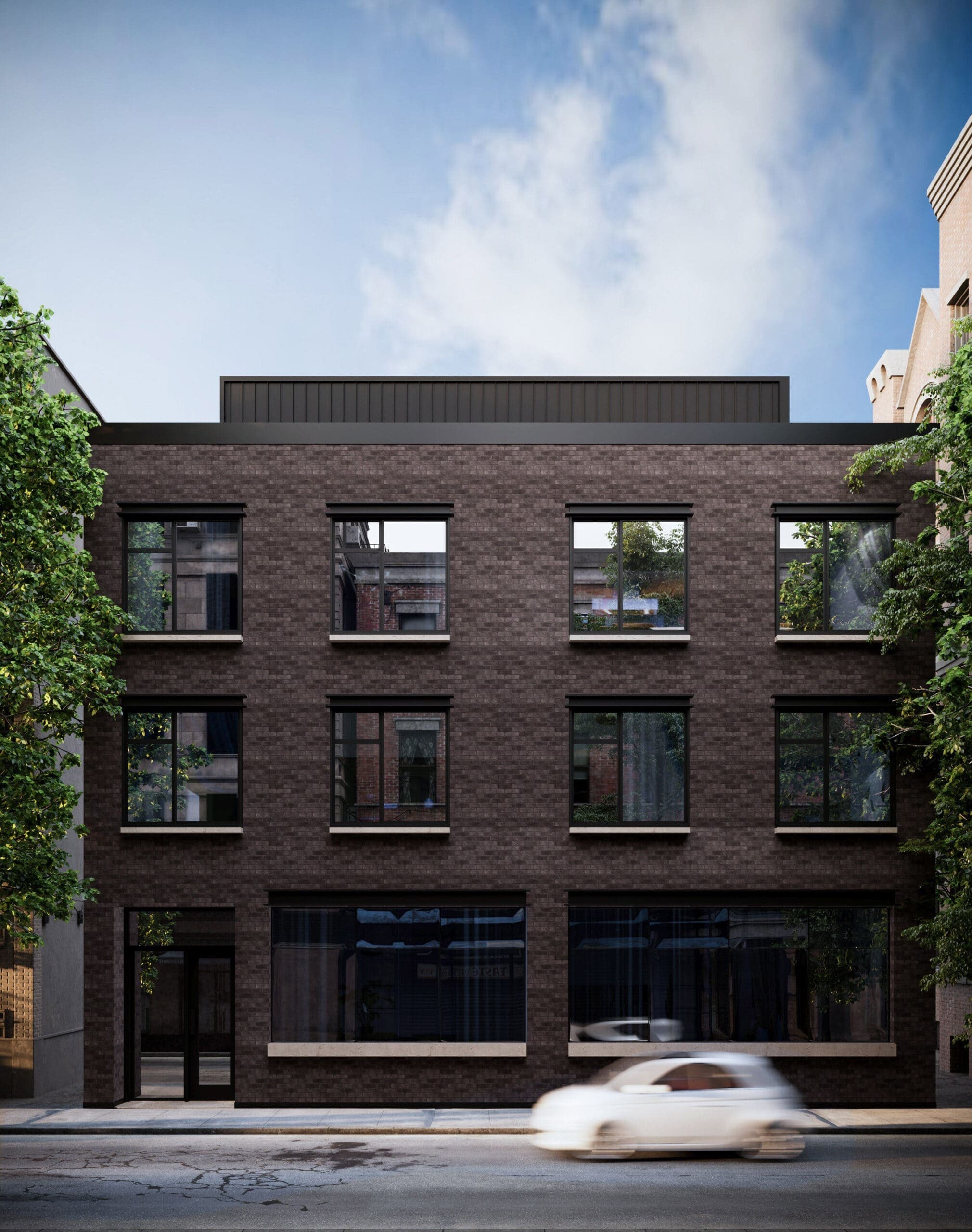 Architectural visualization of Nush Residences in ZSD Corp · Chicago, IL