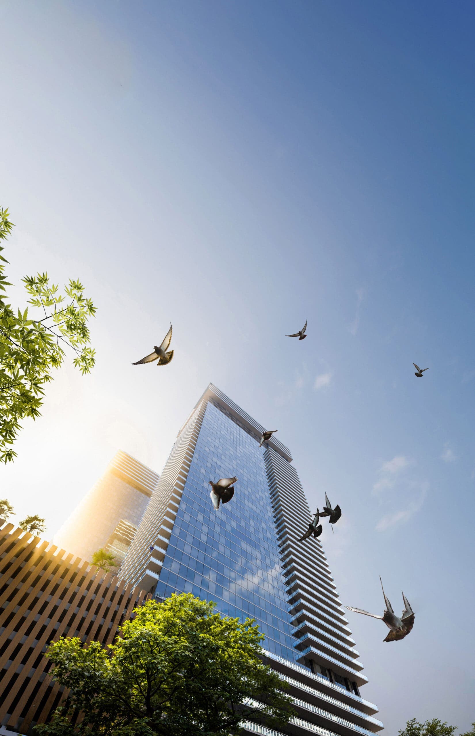 Architectural visualization of 2200 Biscayne in Crescent Heights · Miami, FL