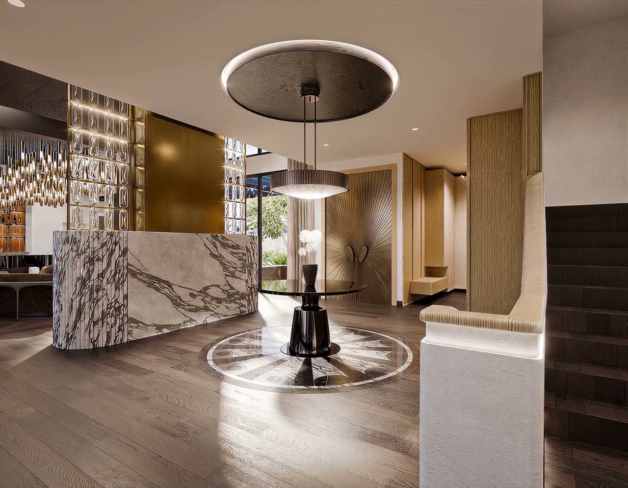 Architectural visualization of Residence at Painted Feather Way in Las Vegas, NV