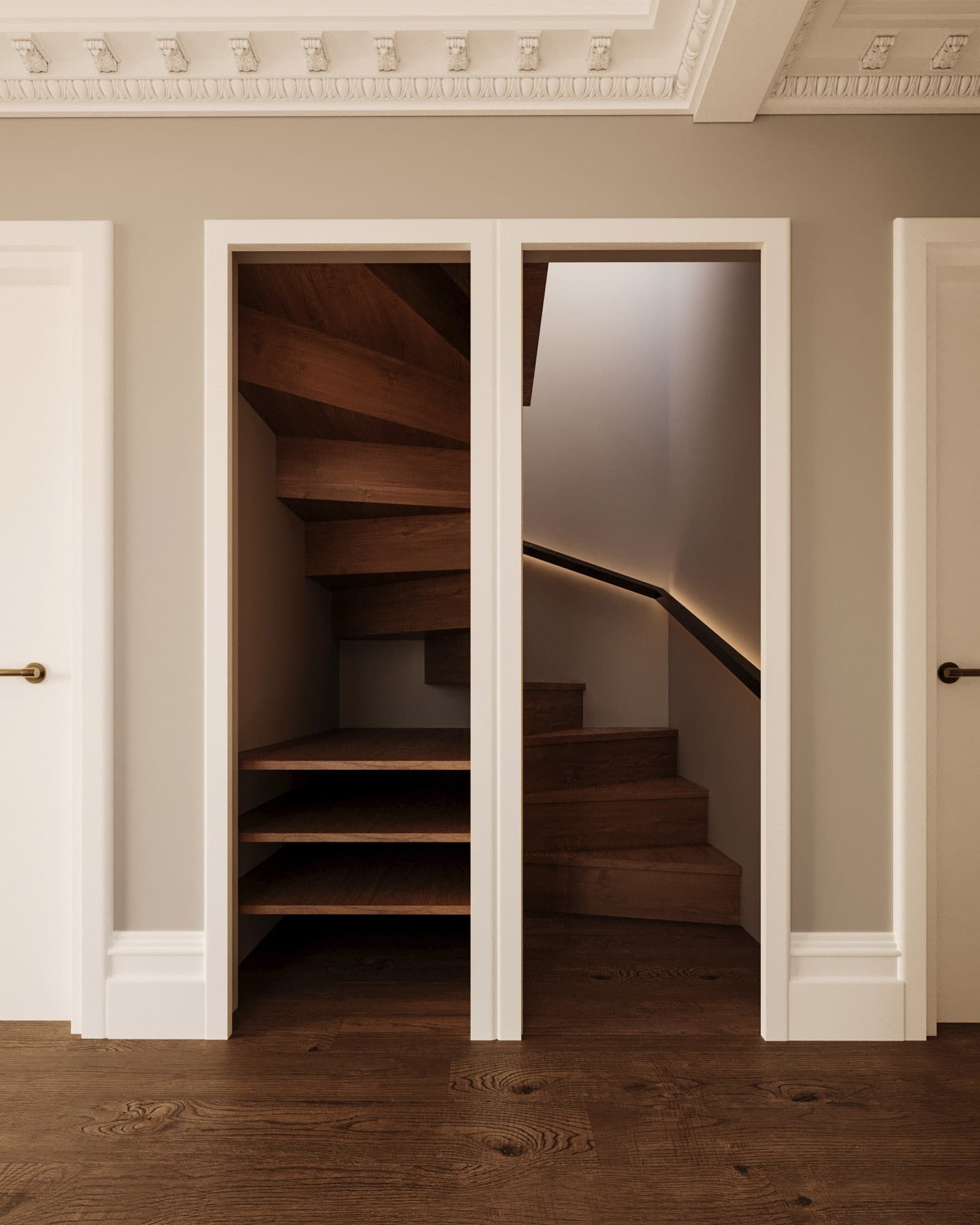 Architectural visualization of Hampstead Residence in Sai Interiors · London, UK