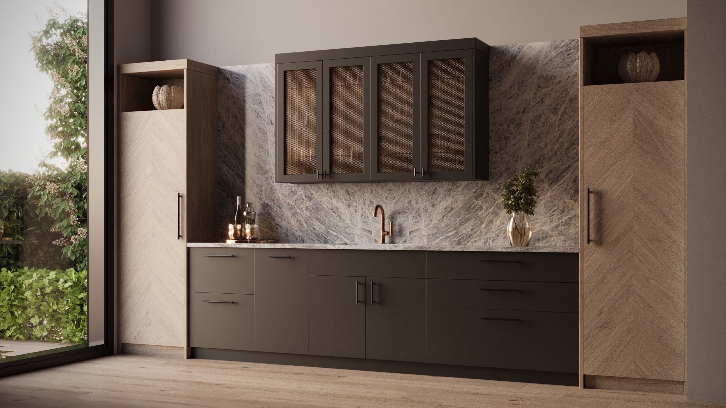Architectural visualization of Fox Residence in Coeur Interiors · Denver, CO