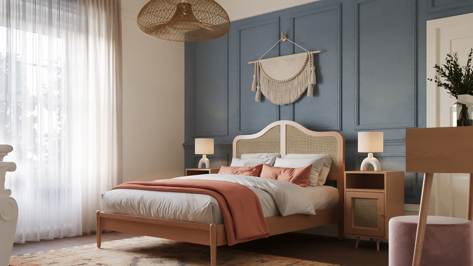 Architectural visualization of Hampstead Residence in Sai Interiors · London, UK