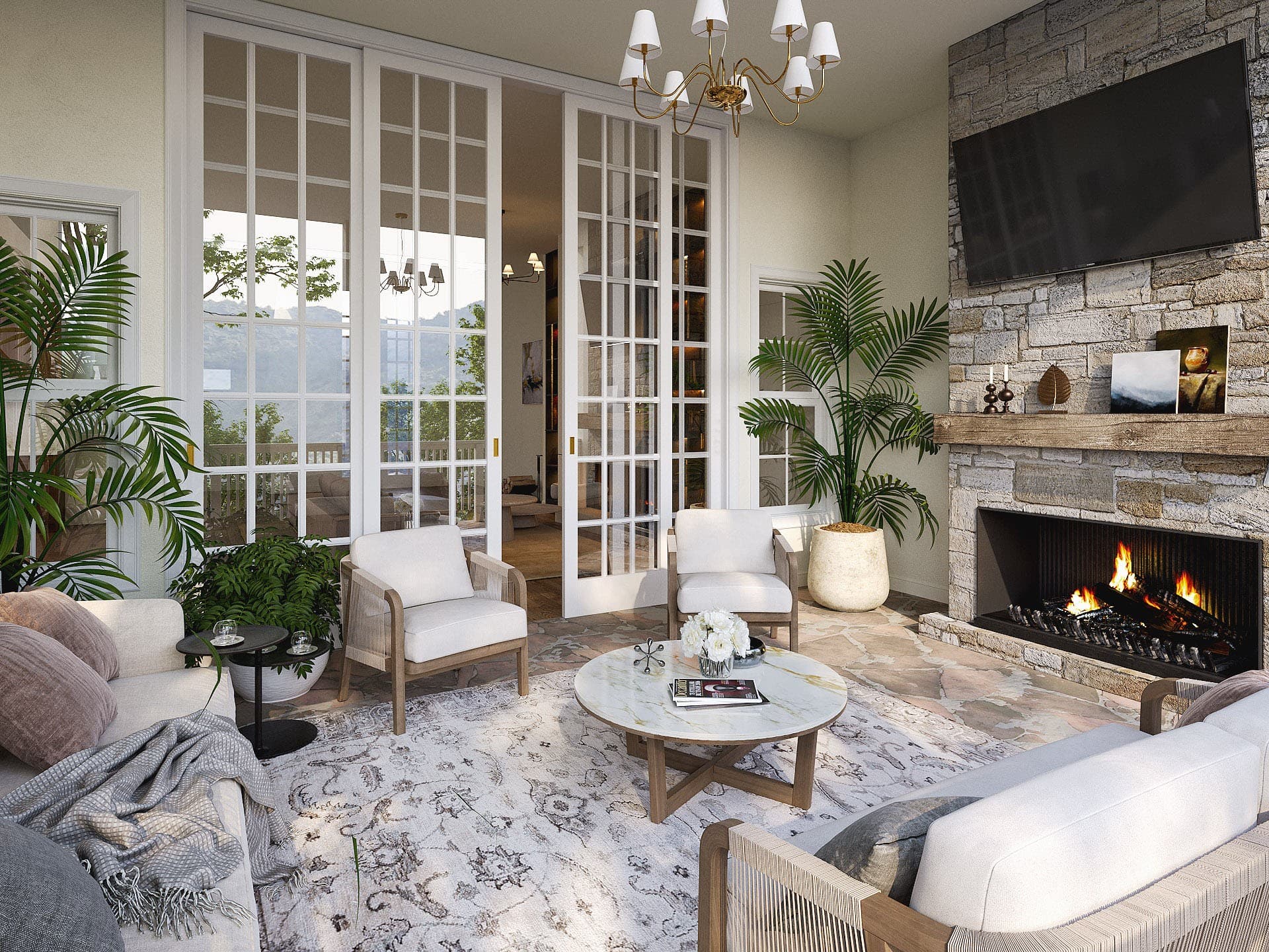 Architectural visualization of Suwanee Preserve in KR Homes · Buford, GA