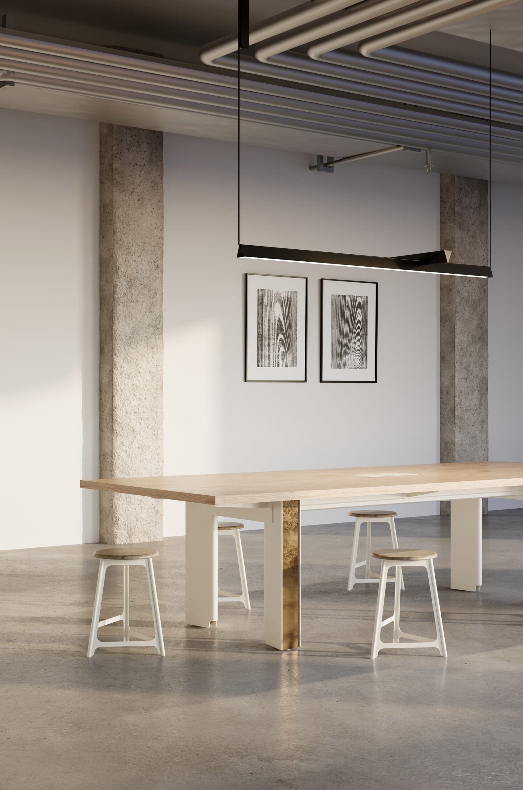 Architectural visualization of Furniture Visualization in Uhuru Design · New York, NY