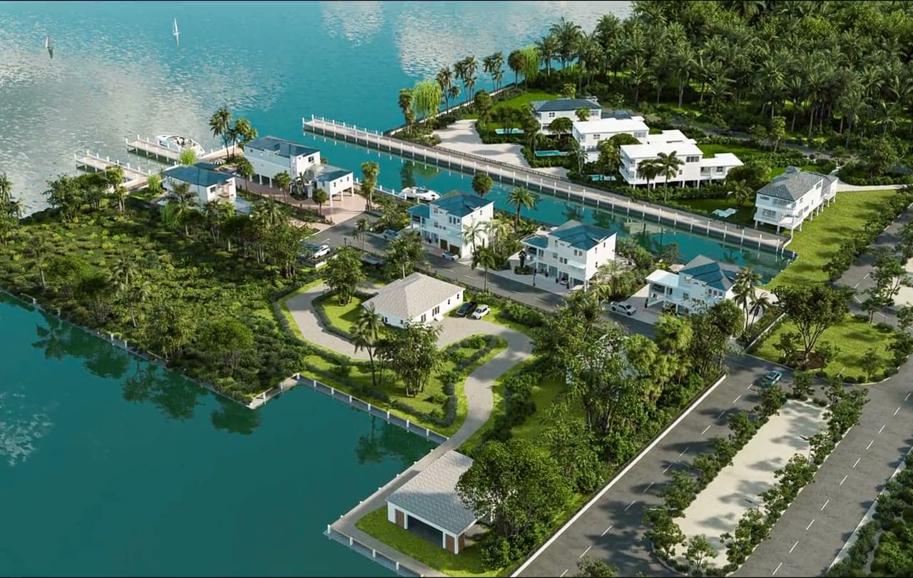 Architectural visualization of Shipman Point in Marathon, FL