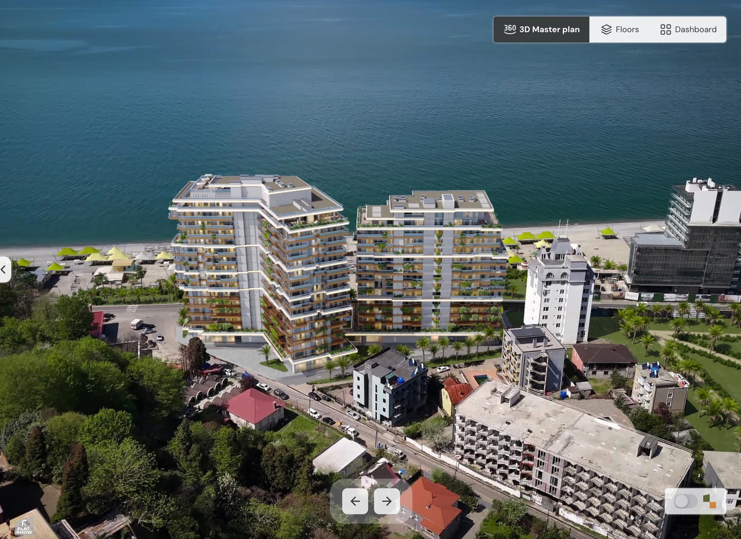 Architectural visualization of NEXT Gardens in Los Angeles, CA
