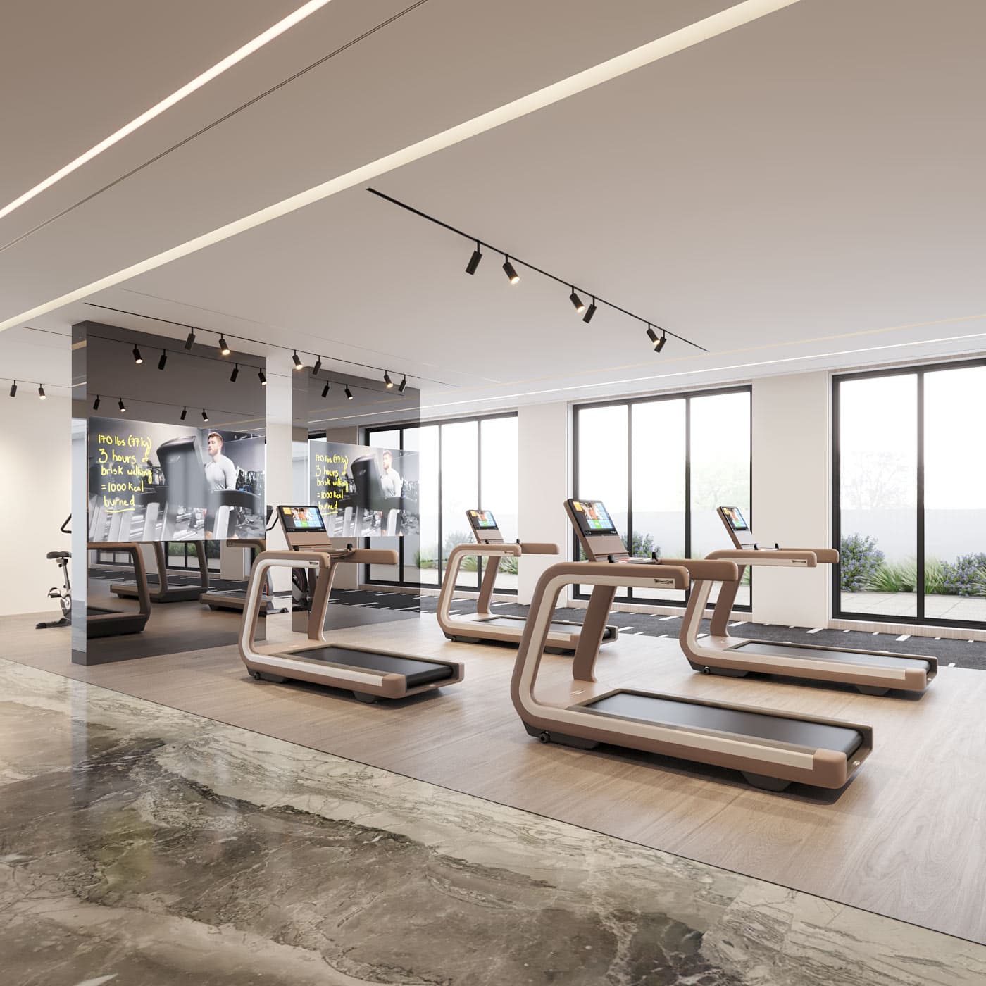 Architectural visualization of Atrium II in Arthur Collection · Boca Raton, FL