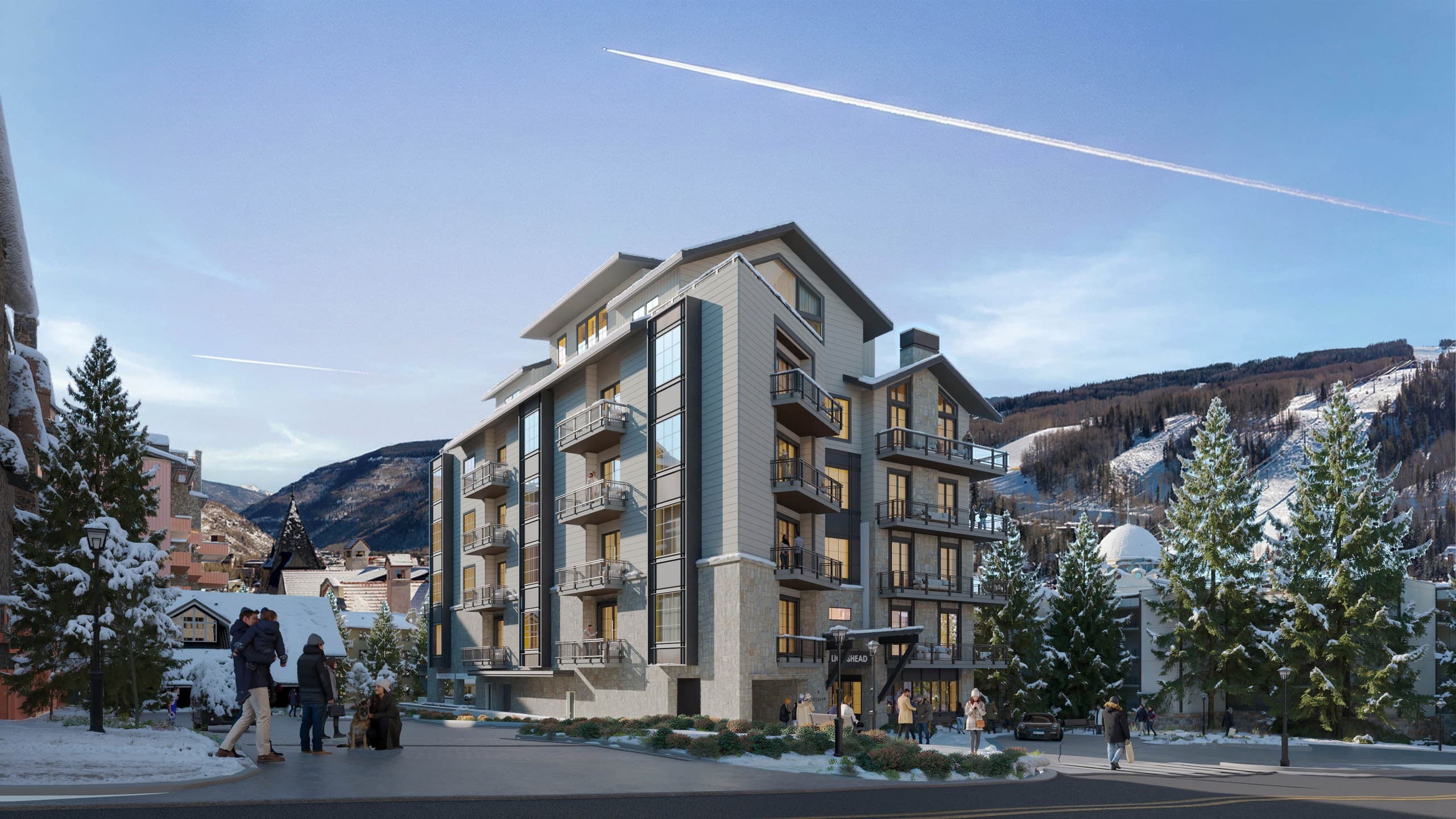 Architectural visualization of The Apogean in Beaver Capital · Vail, CO