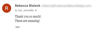 Client email