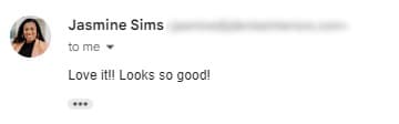 Client email
