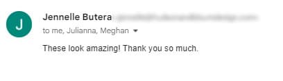 Client email