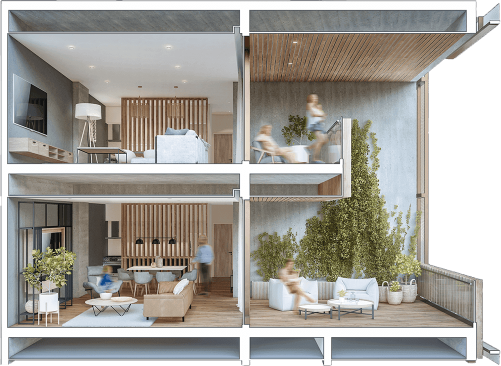Dollhouse Renderings